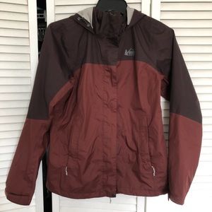 REI rain jacket